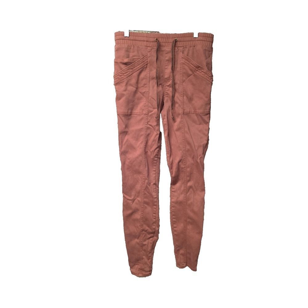 Women's MAURICES Terracotta Moto Jogger Pants Size Small